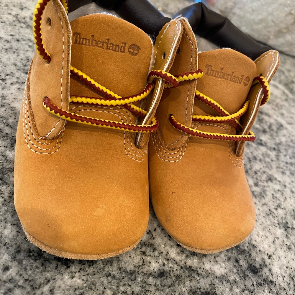 Timberland crib shoes